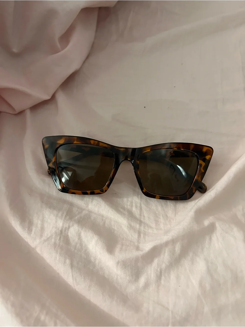 Tortoiseshell Cat-Eye Sunglasses - Women's Accessories